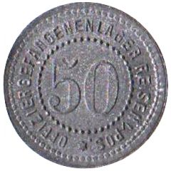 50 Pfennig - Reisen in Posen Offiziergefangenenlager