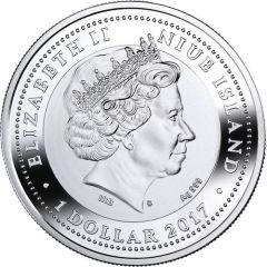 1 Dollar - Elizabeth II Turqoise Scarabaeus