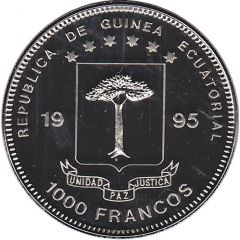 1000 Francos CFA Tinguely