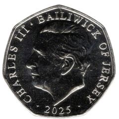 50 Pence - Charles III St Paul`s Cathedral