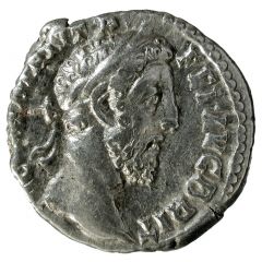 Denarius - Commodus IOV EXSVP P M TR P XI IMP VIII COS V P P, Jupiter