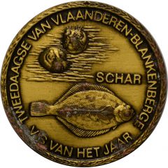 médaille jeton - Tweedaagse van Vlaanderen Blankenberge / Schar