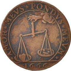 Token - États de Bourgogne Maire de Dijon Bénigne Boulier, 2ème type