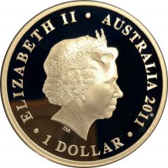 1 Dollar - Elizabeth II 4th Portrait - Royal Australian Navy
