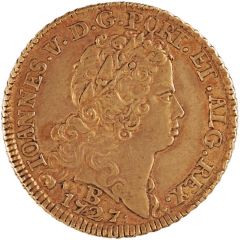 3200 Réis - João V 2nd Type of Shield, Bahia Mint