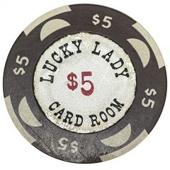 5 Dollars - Lucky Lady Card Room San Diego, California
