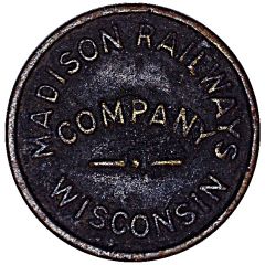Token - Madison Railways Company School Children Only