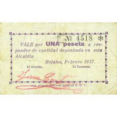 1 Peseta Rojales