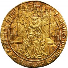 1 Sovereign - Henry VII Group IV, lis/dragon