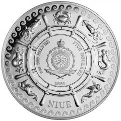5 Dollars - Charles III Sea Serpent