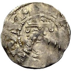 Denier - Henry III Minden mint, bust facing