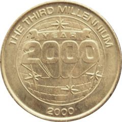 Token - The Sunoco Millenmium Coin Series 10 - Year 2000-The Third Millennium