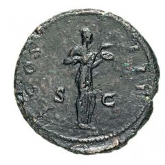 As - Hadrian COS III S C, Salus