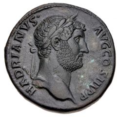 Sestertius - Hadrian // S C, Diana