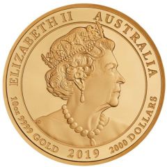 2000 Dollars - Elizabeth II 6th Portrait - The Jewelled Dragon