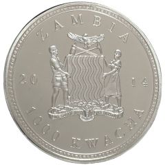 1000 Kwacha Asian Elephant