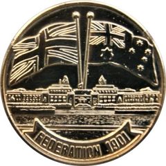 Medal - Australia`s Bicentenary Federation Event Medal