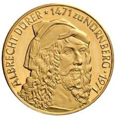 2 1/2 Ducats - Aureus Magnus Albrecht Dürer