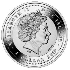 1 Dollar - Elizabeth II 150 years of the Suez Canal
