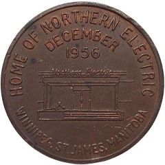 Medal - Northern Electric Co. Winnipeg, Manitoba