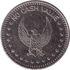 Token - No Cash Value Eagle looking left