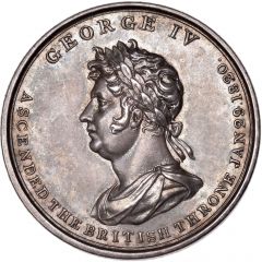 Medal - George IV Royal Visit, silver