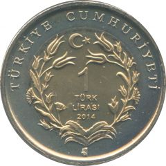 1 Lira Anatolian Eagle