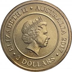 2 Dollars - Elizabeth II 4th Portrait - Planetary Coins - Mars