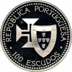 100 Escudos Madeira and Porto Santo, Silver