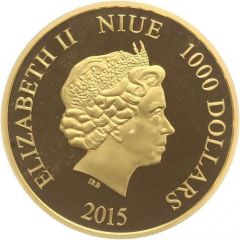 1000 Dollars - Elizabeth II Dresden Frauenkirche 10th Anniversary Benediction