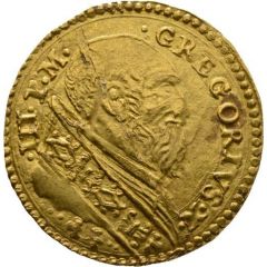 1 Scudo d`Oro - Gregory XIII Holy Door