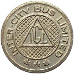 Token - Inter-City Bus Limited Jacques-Cartier, Quebec