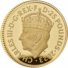 25 Pounds - Charles III Coronation, Gold Proof