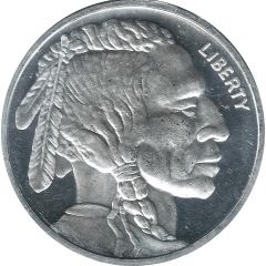 1 Ounce Silver - Great American Mint Buffalo Nickel