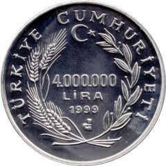4 000 000 Lira Atatürk