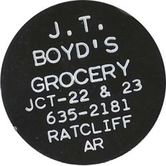 1 Cent - J.T. Boyd`s Grocery Ratcliff, Arkansas