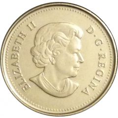 25 Cents - Elizabeth II Peace and Joy