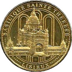 Token - Arthus Bertrand - Cathedrales et Sanctuaires de France Lisieux - Basilique Sainte Thérèse
