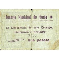 1 Peseta Gorga