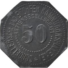 50 Pfennig - Eitorf Schoeller`sche und Eitorfer Kammgarnspinnerei