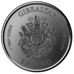 1 Pound Lady Justice, 6 stars