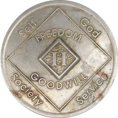 Medal - Narcotics Anonymous Recovery 2 Years