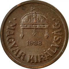 2 Fillér - Miklós Horthy