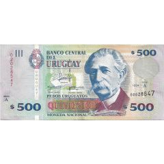 500 Pesos Uruguayos