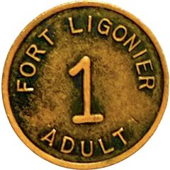 1 Adult - Fort Ligonier Ligonier, Pennsylvania