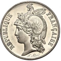 5 Francs pattern of Alard