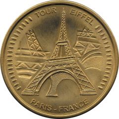 Medal - Gravotech Collection Europeenne Médaille Souvenir Eiffel Tower