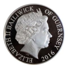 5 Pounds - Elizabeth II Duke of Edinburgh, Silver Proof