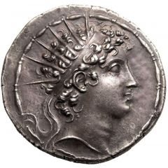 Tetradrachm - Antiochos VI Dionysos Apameia
