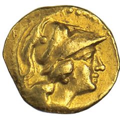 Gold Tritartemorion - Pyrrhos of Epiros